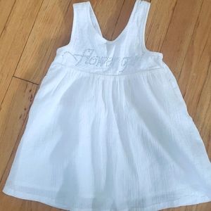 Flower girl cotton dress